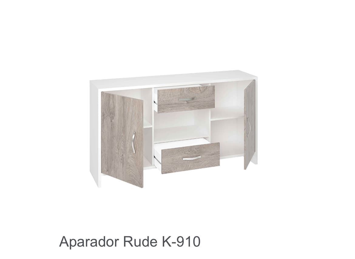 APARADOR OFERTA ACABADO BLANCO MADERA  MODELO RUDE - Imagen 2