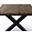 MESA COMEDOR FIJA X-LOFT 140 x 80 CM ROBLE NORDISH / BLANCO - Imagen 2
