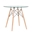 Mesa STAR (TO), madera, cristal, 100 cms de diámetro - Imagen 1