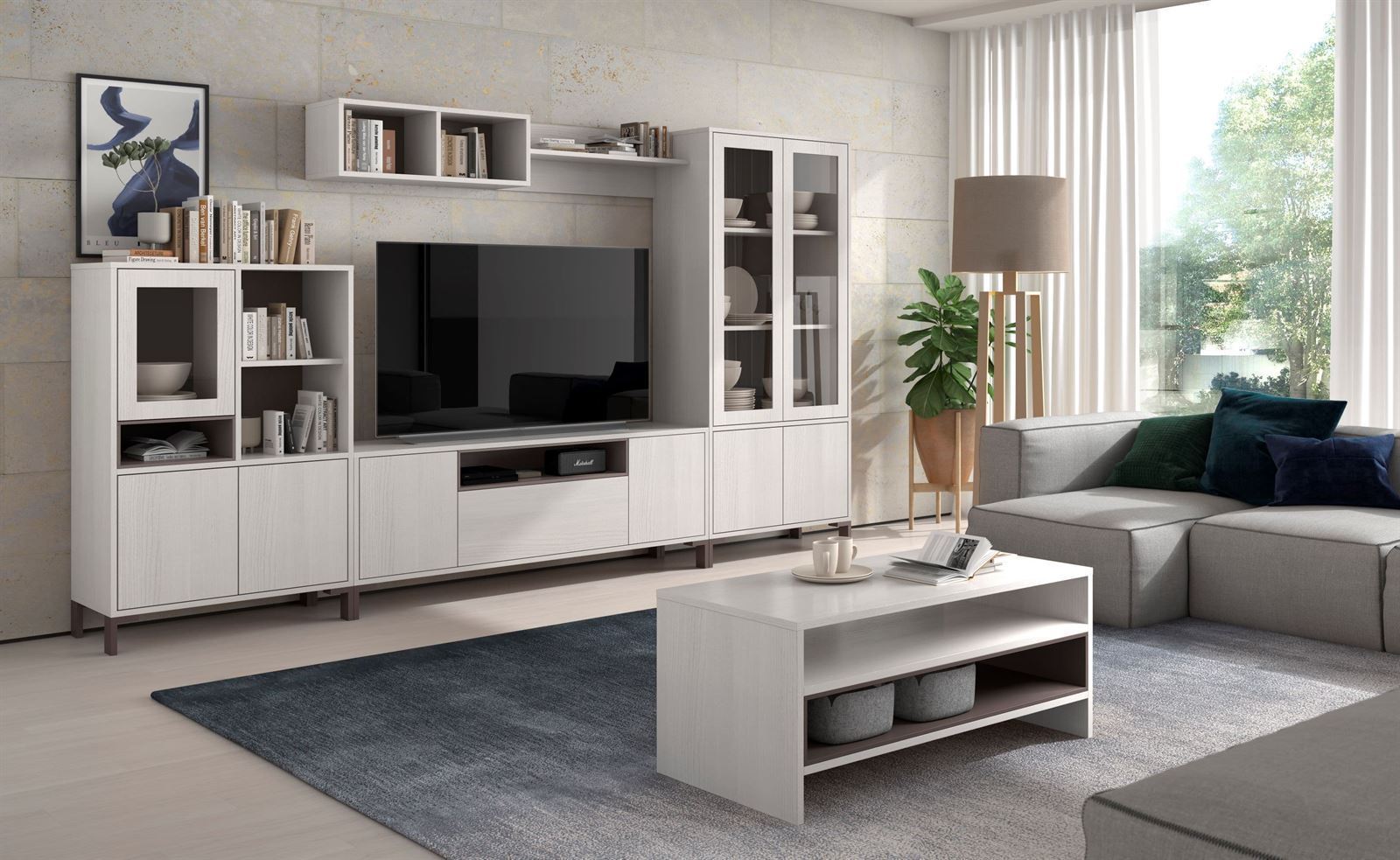 MUEBLE SALON LINEA MODERNA - Imagen 1