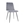 SILLA LUCIA, metal, tapizado velvet gris oscuro - Imagen 1
