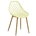 SILLA STRAUSS, metal, polipropileno amarillo pastel - Imagen 1