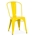 SILLA TOL, acero, amarilla - Imagen 1