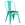 SILLA TOL EK WOOD, acero, verde agua, asiento madera - Imagen 1