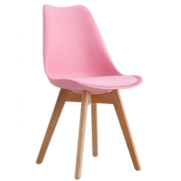 SILLA TORRE 4P, MADERA, ROSA - Imagen 1