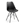 SILLA TORRE NEW, base negra, carcasa y cojín negro - Imagen 1