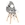SILLA TOWER, MADERA, TEJIDO PATCHWORK - Imagen 1