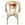 SILLON GARNIER, apilable, aluminio, ratán beige y rojo - Imagen 1