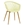 SILLON STRAUSS, metal, polipropileno amarillo pastel - Imagen 1