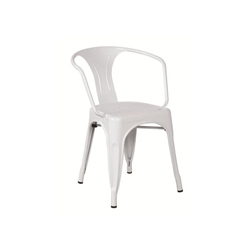 SILLÓN TOL MAR, acero, blanco - Imagen 1